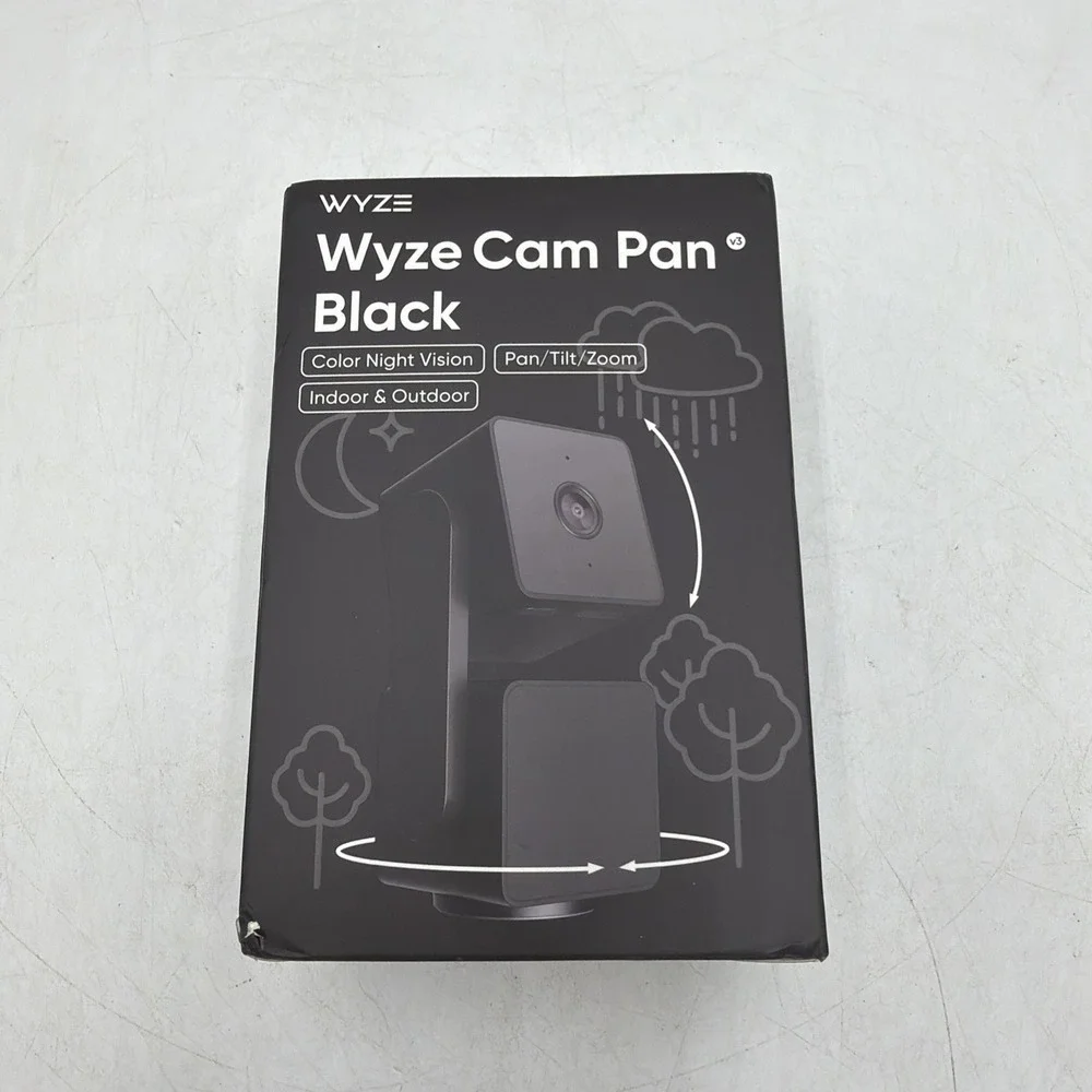 Wyze Cam Pan v3 Indoor/Outdoor IP65 1080P 360° Pan/Tilt/Zoom Wi-Fi Smart Home